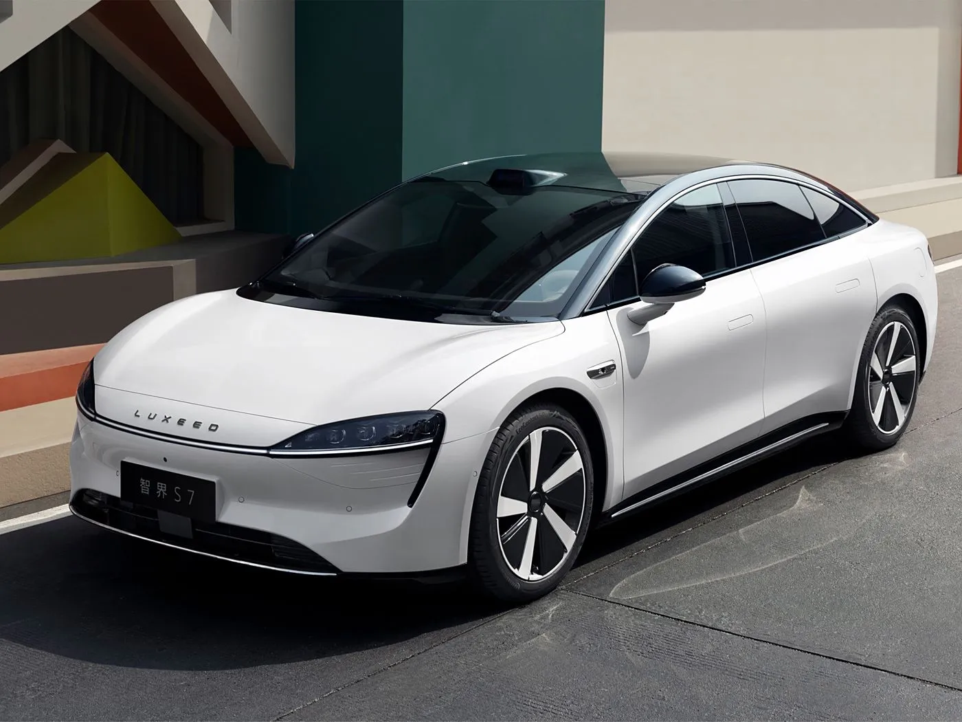 CHERY LUXEED S7 Exeed luxe elektrisch nieuw energievoertuig met RWD / AWD 4 deuren en 5 zitplaatsen