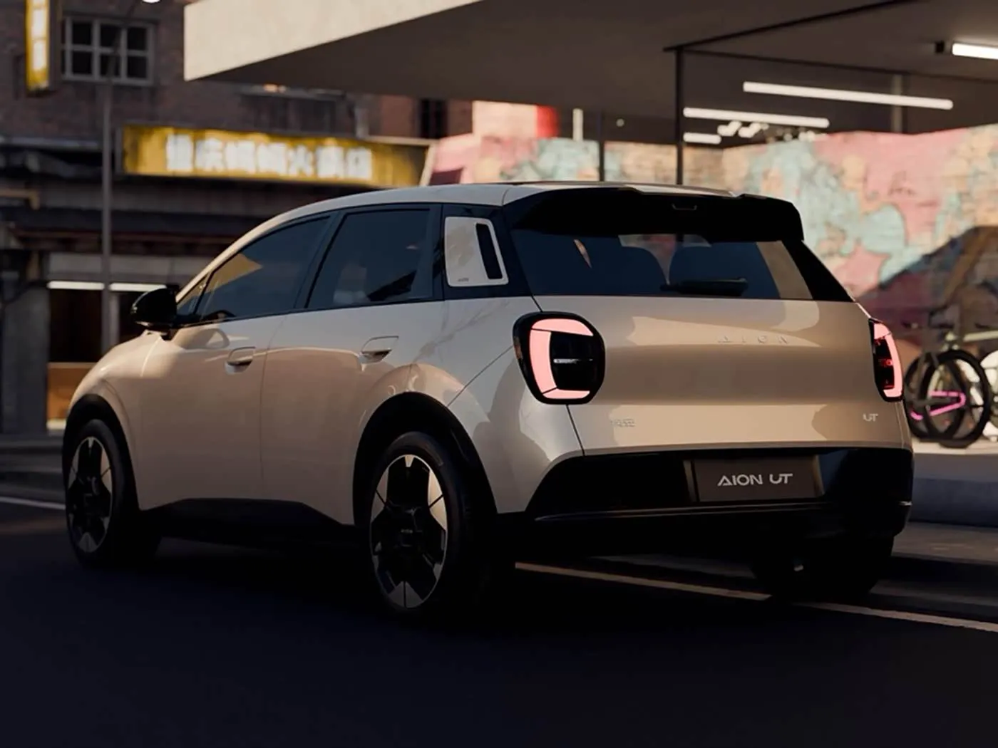 Nieuwe energie puur elektrische Mini Hatchback AION UT Hot Sale Lithium Hybrid EV van GAC Joint Venture lage prijs