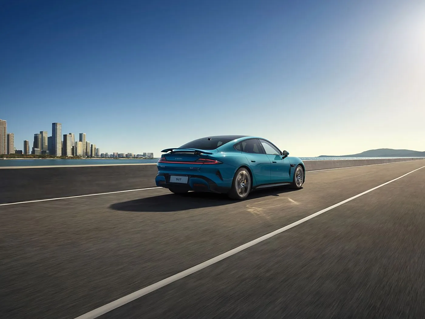 HOT KOOP XIAOMI SU7 NIEUW ENERGIEVOERTUIG EV Sedan lange afstand wielbasis 5 zitplaatsen Inch scherm