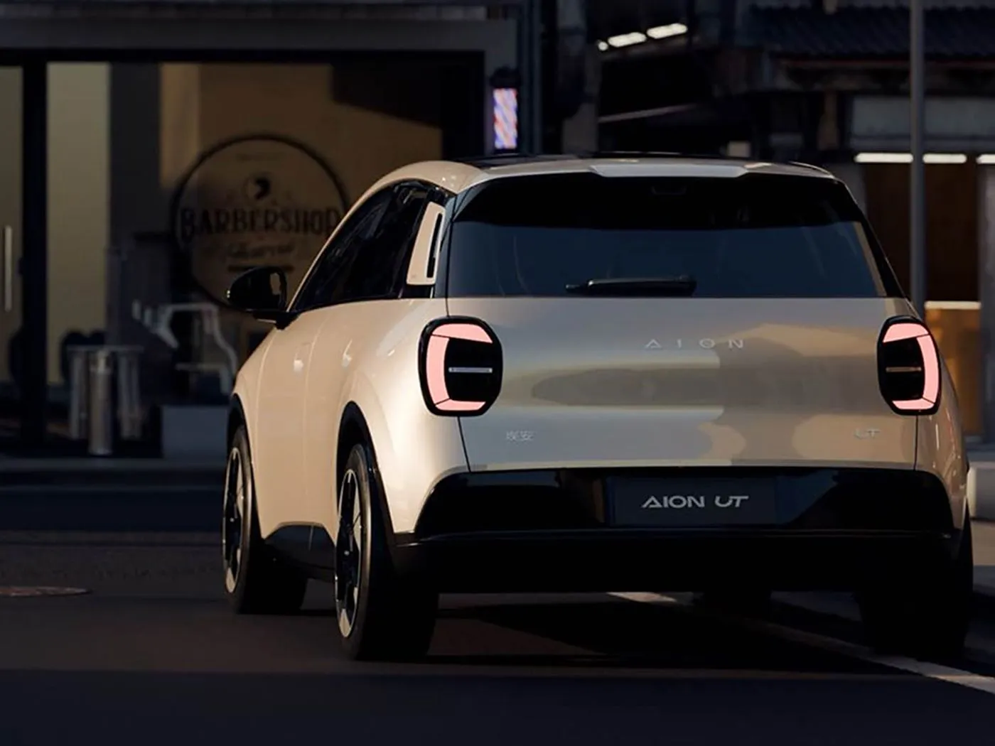 Nieuwe energie puur elektrische Mini Hatchback AION UT Hot Sale Lithium Hybrid EV van GAC Joint Venture lage prijs