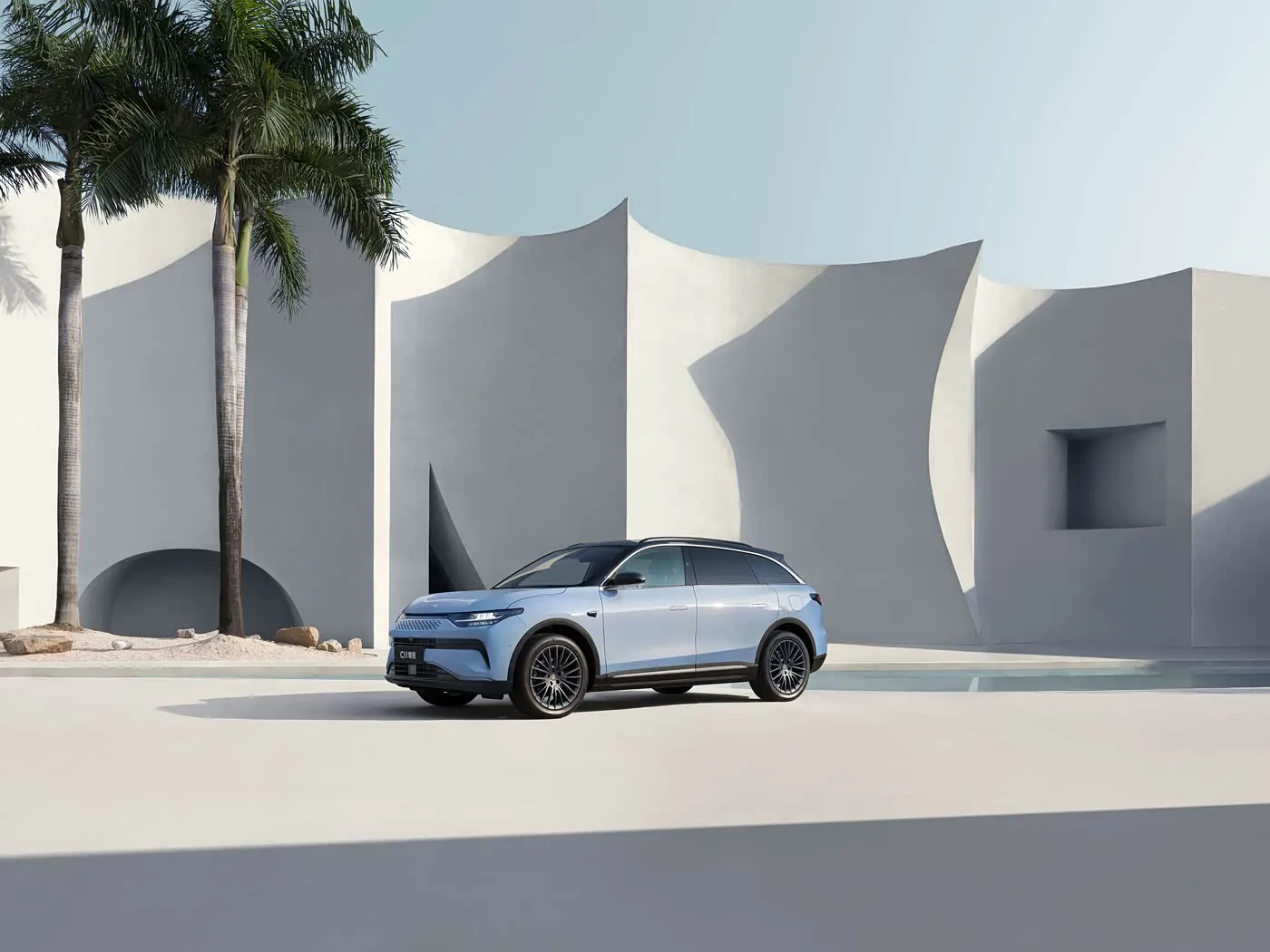 Leapmotor C11 Comfortversie Hybride elektrische SUV PHEV-auto met groter bereik Nieuw energievoertuig