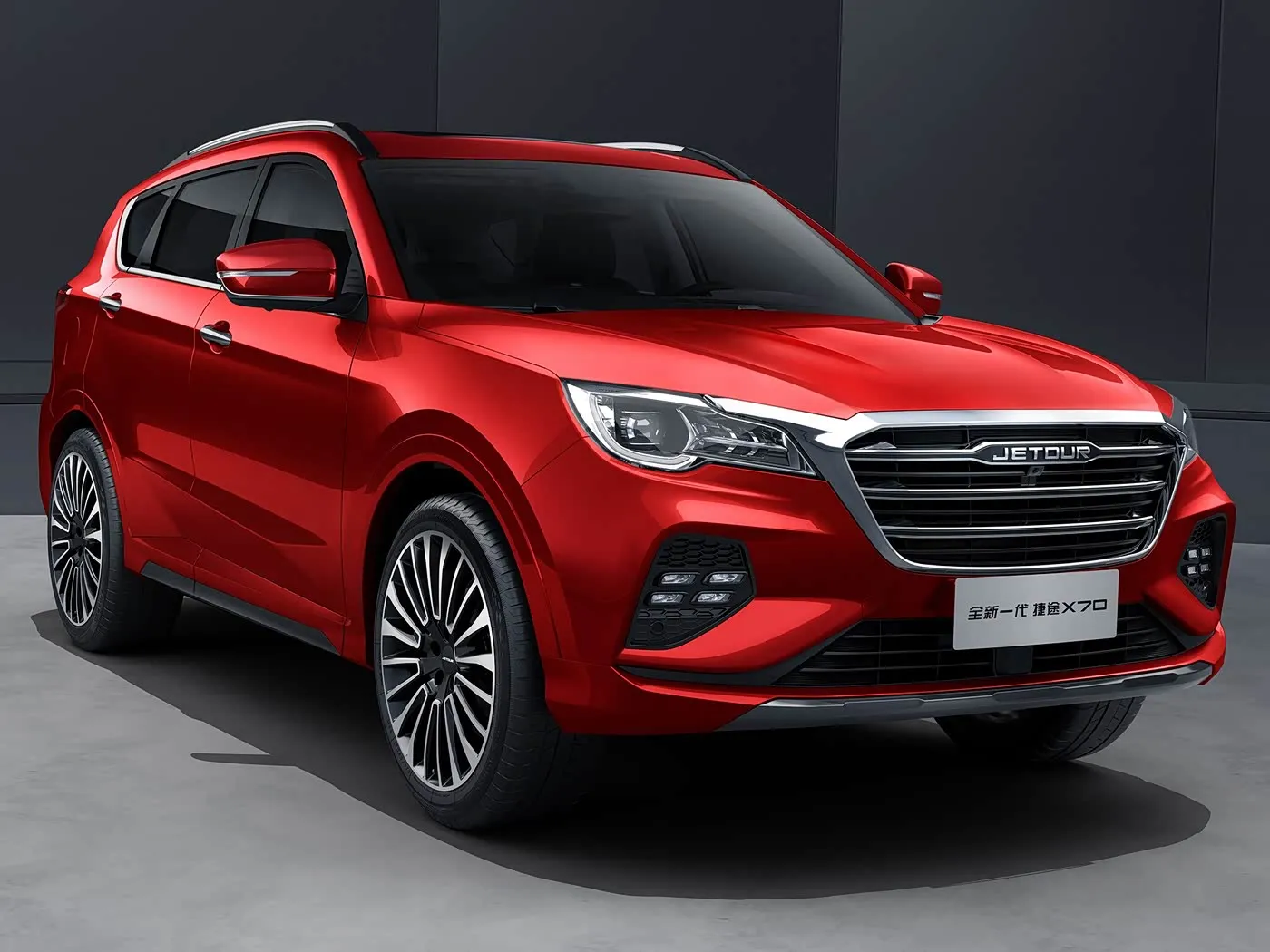 Gloednieuwe Chery Jetour X70 SUV automatische aandrijving Euro VI-emissie aluminium imperiaal achteruitrijcamera lederen stoelen