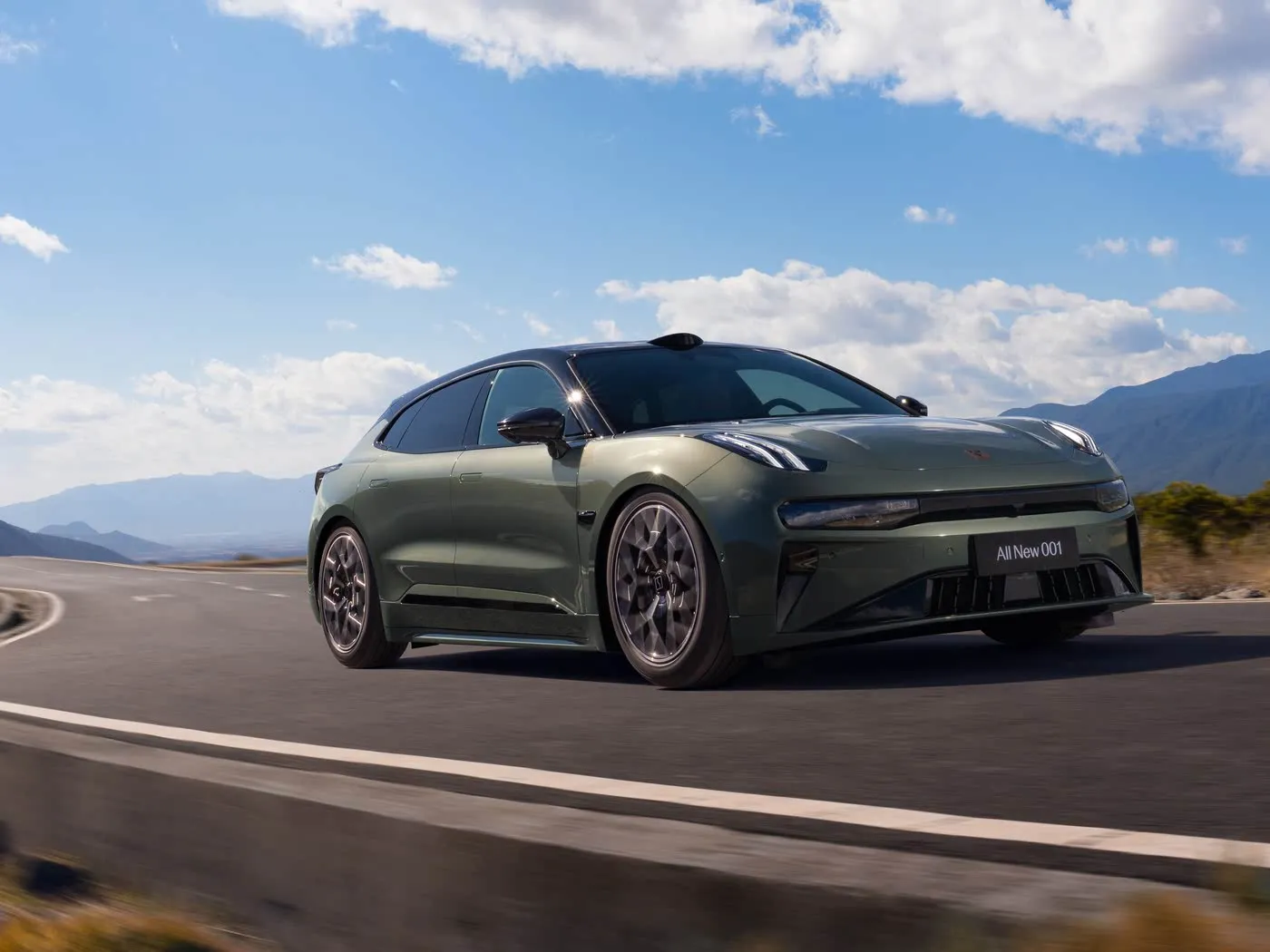Zeekr 001 elektrische 5-zits hatchback Hoge kwaliteit 4WD 705 km lange afstand nieuw energievoertuig