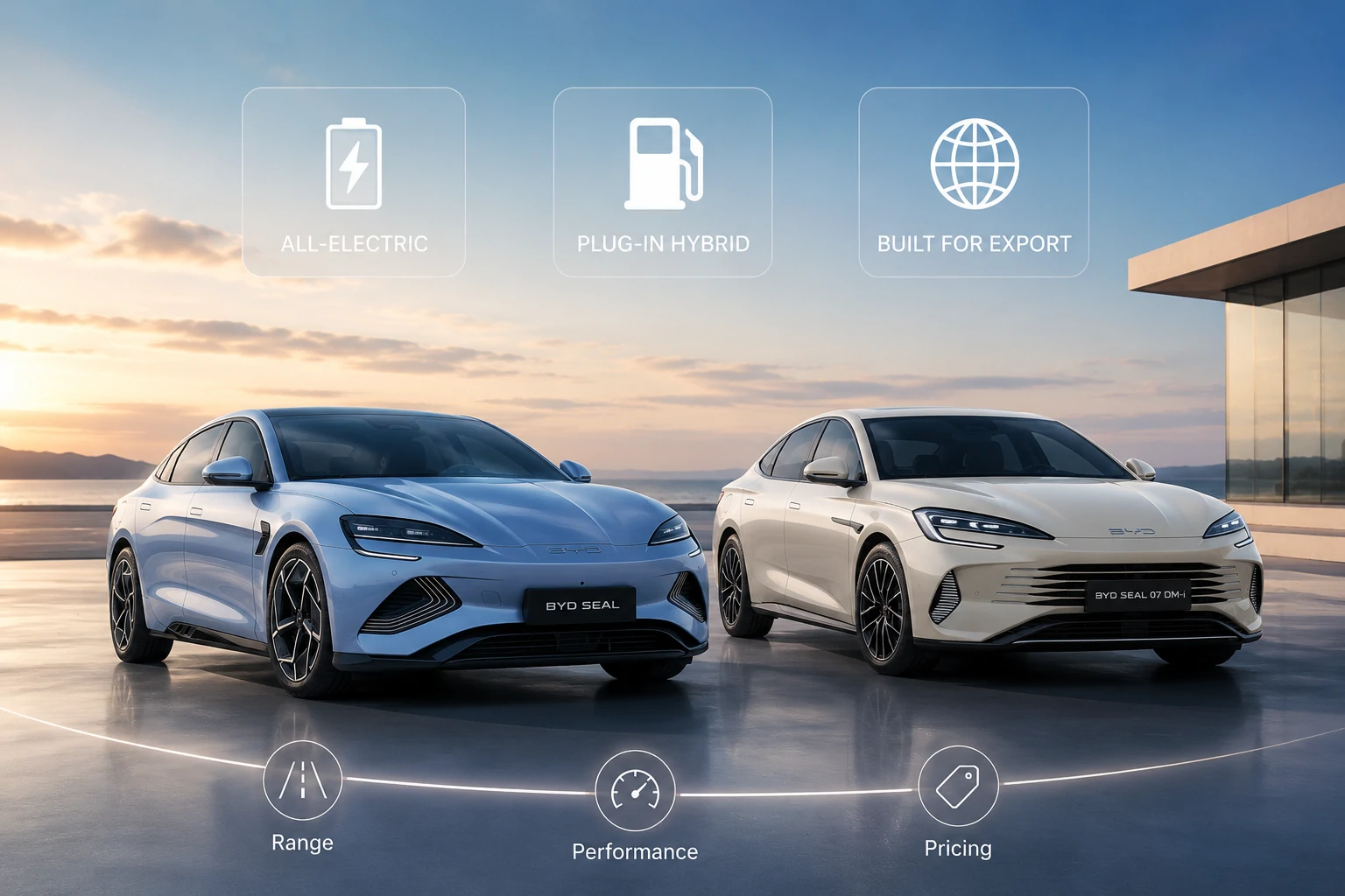 BYD Seal Sedan-specificaties: bereik, prestaties en prijzen voor exporteurs
