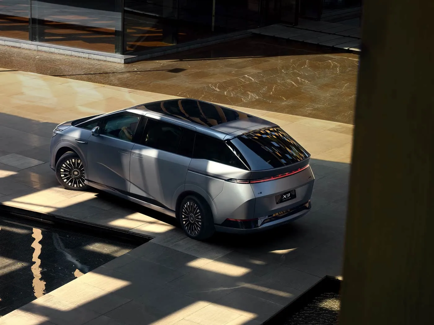 Xpeng X9 Lange afstand MPV SUV Puur elektrisch links sturend Concurrerende prijs Nieuw energievoertuig