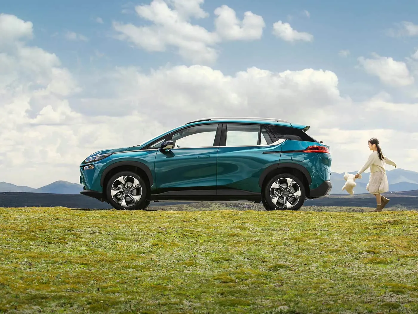 AION V Tyrannosaurus Luxe elektrische SUV Ultieme linkse rijervaring met geavanceerde functies Nieuw energievoertuig