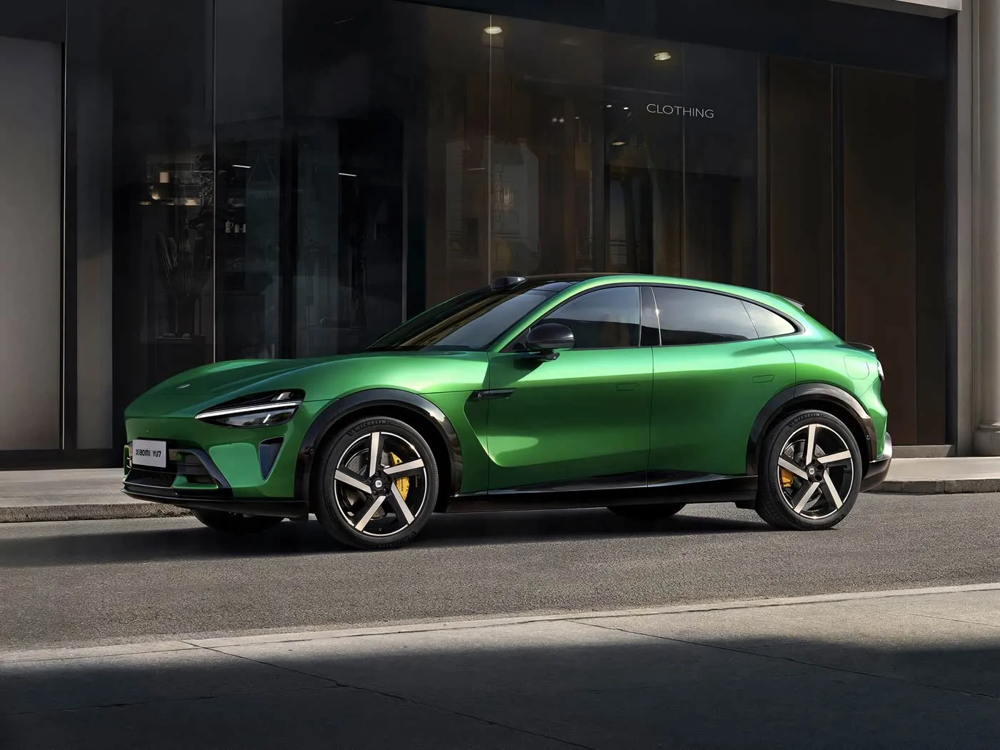 HOT KOOP XIAOMI YU7 NIEUW ENERGIEVOERTUIG EV SUV lange afstand wielbasis 5 zitplaatsen Inch scherm