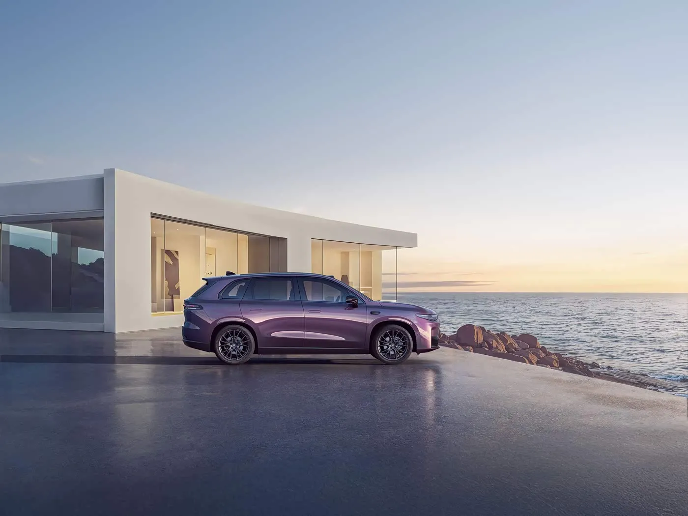 LEAPMOTOR C10 hybride snelle elektrische 4WD-SUV 170 km bereik Nieuw energievoertuig uit China