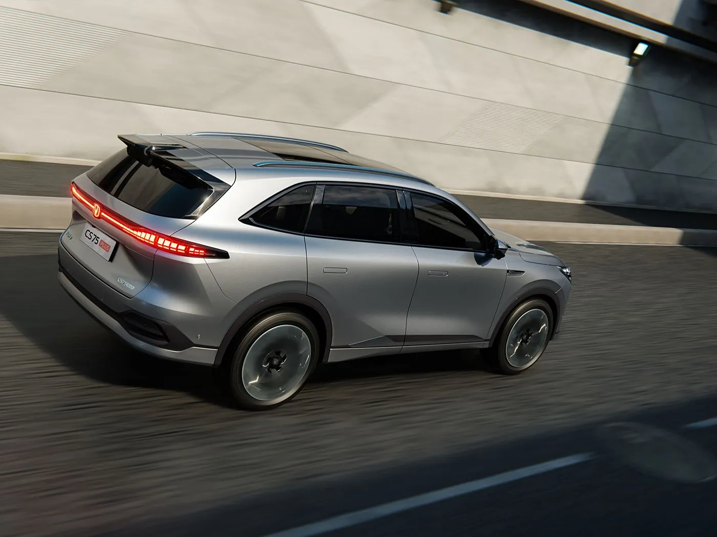 Changan CS75 PLUS 1.5T/2.0T compacte SUV met L2.5 Assist, 15,6" touchscreen en lange wielbasis