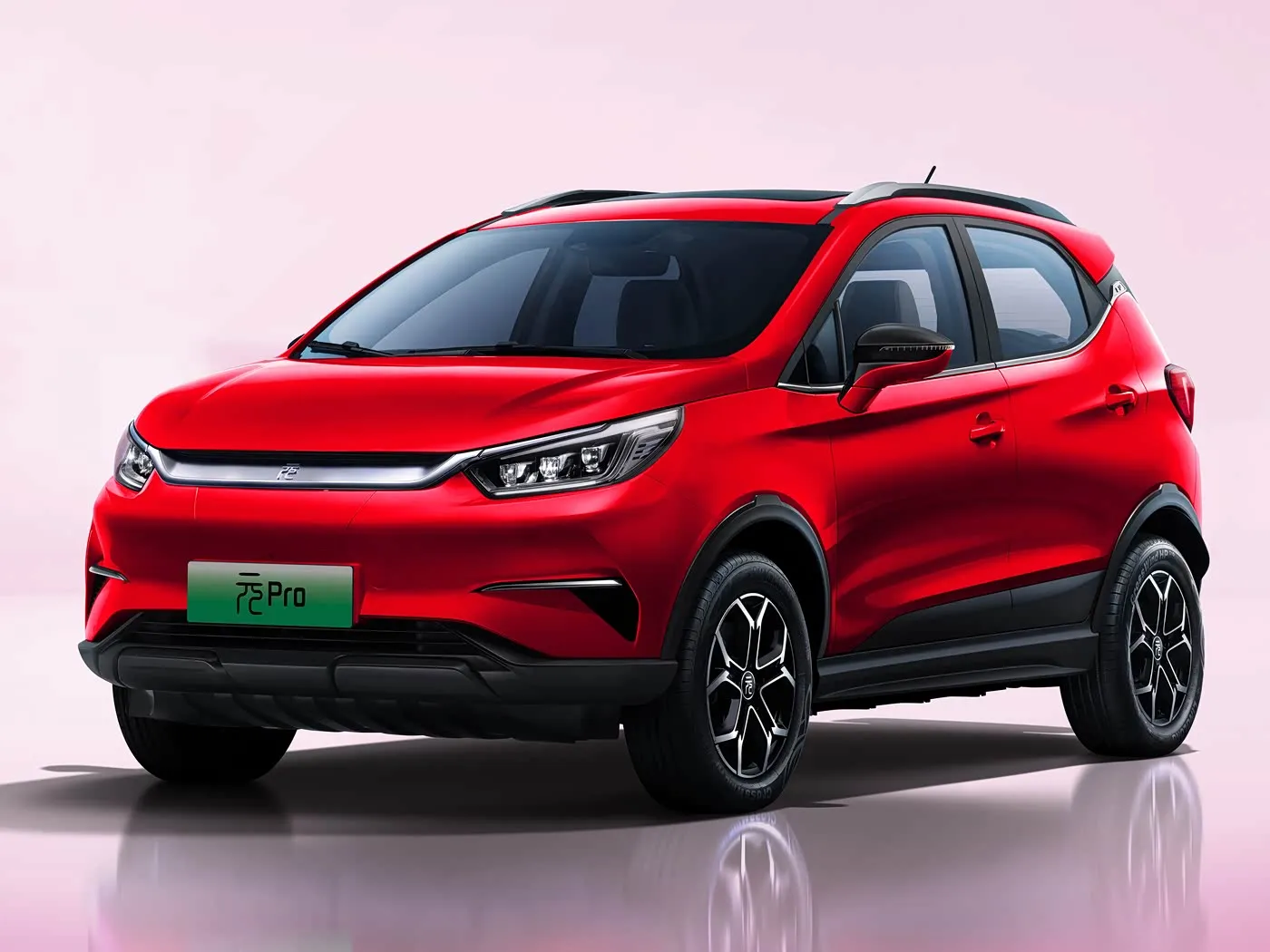 BYD Yuan Pro luxe elektrische SUV, bereik van 320 km Geavanceerde functies voor rijden in de stad, nieuw energievoertuig