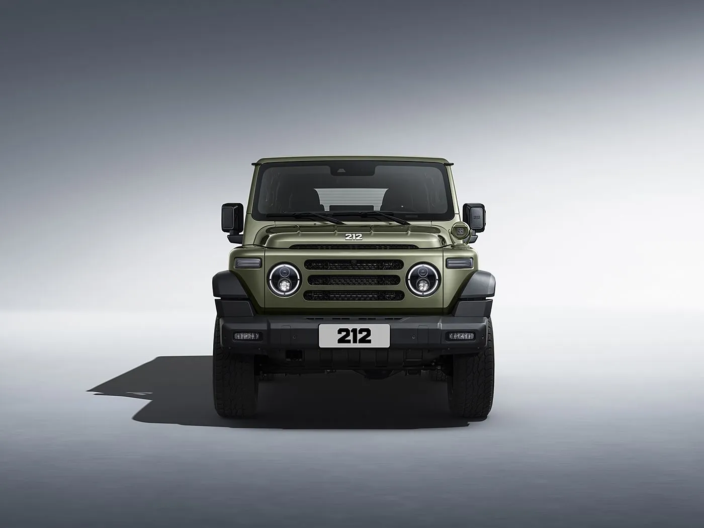 2025 BAIC 212 T01 Robuuste 4WD compacte SUV benzine/diesel 8AT en lederen interieur Verwarmd lederen stuurwiel Lange wielbasis