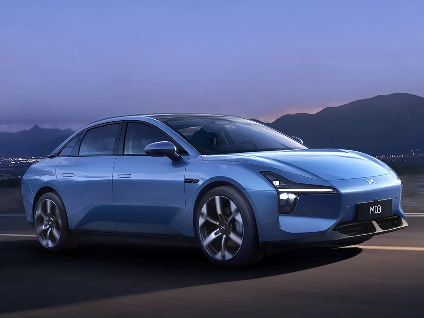 Xiaopeng 2025 Mona M03 elektrische sedan lange afstand 515 km nieuw energievoertuig SUV & Hatchback EV lithiumbatterij