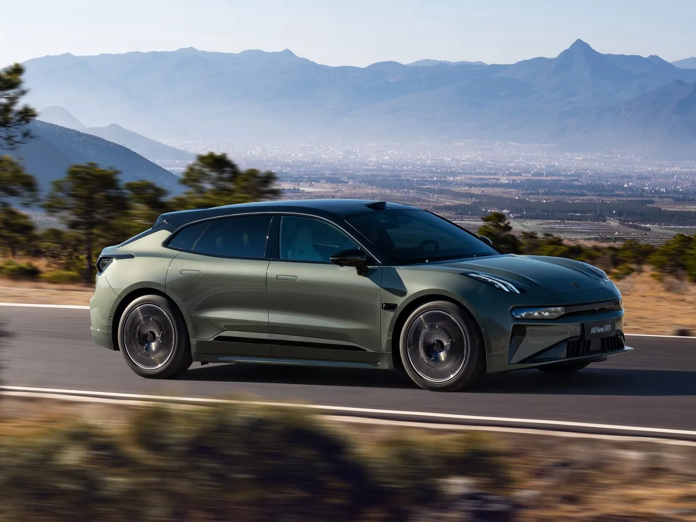 Zeekr 001 elektrische 5-zits hatchback Hoge kwaliteit 4WD 705 km lange afstand nieuw energievoertuig