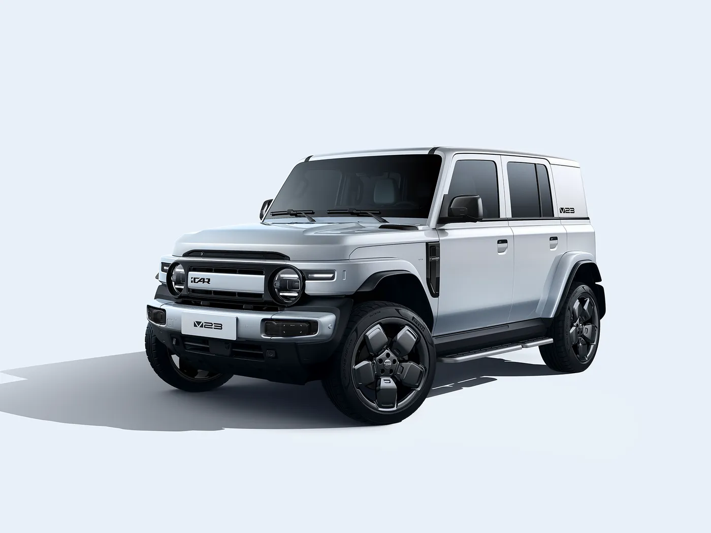 Chery ICar V23 EEG-gecertificeerde mini-SUV hybride elektrische hoge snelheid 4WD off-road lithiumbatterij links sturend nieuw energievoertuig