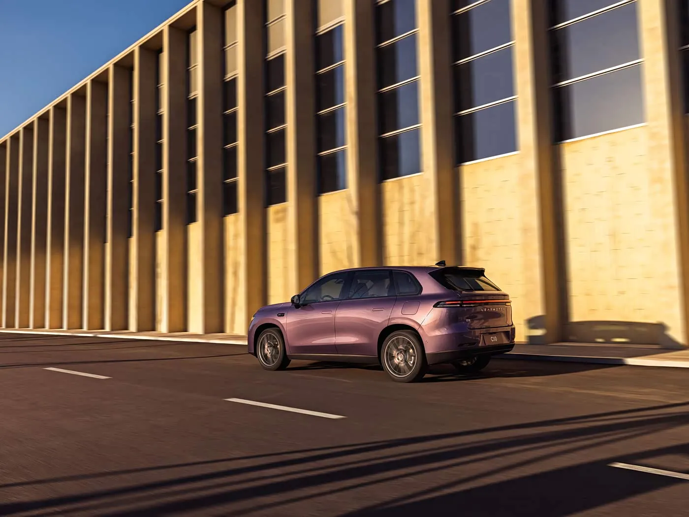 LEAPMOTOR C10 hybride snelle elektrische 4WD-SUV 170 km bereik Nieuw energievoertuig uit China