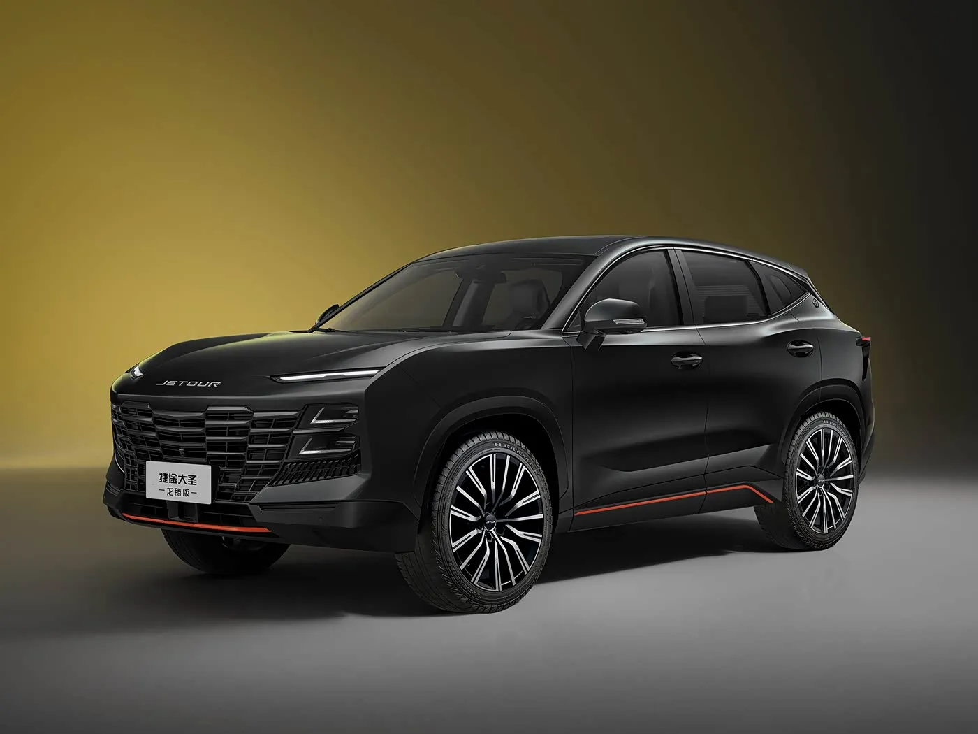 Jetour T2 SUV hybride versie Euro VI nieuwe collectie Light Turbo ACC automatische versnellingsbak lederen linker besturing