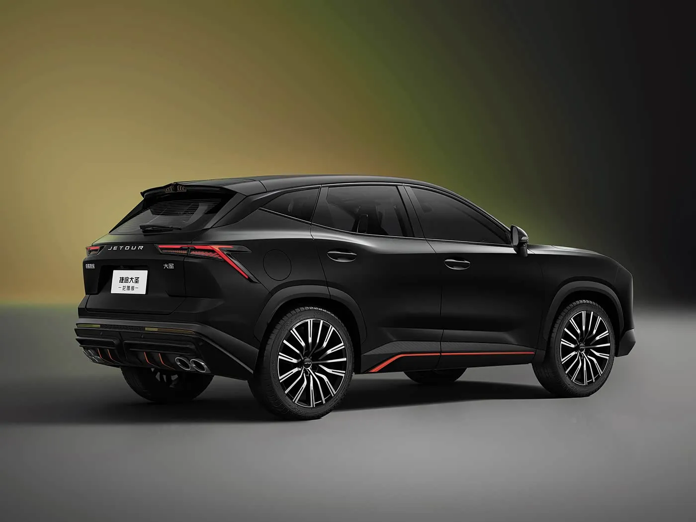 Jetour T2 SUV hybride versie Euro VI nieuwe collectie Light Turbo ACC automatische versnellingsbak lederen linker besturing