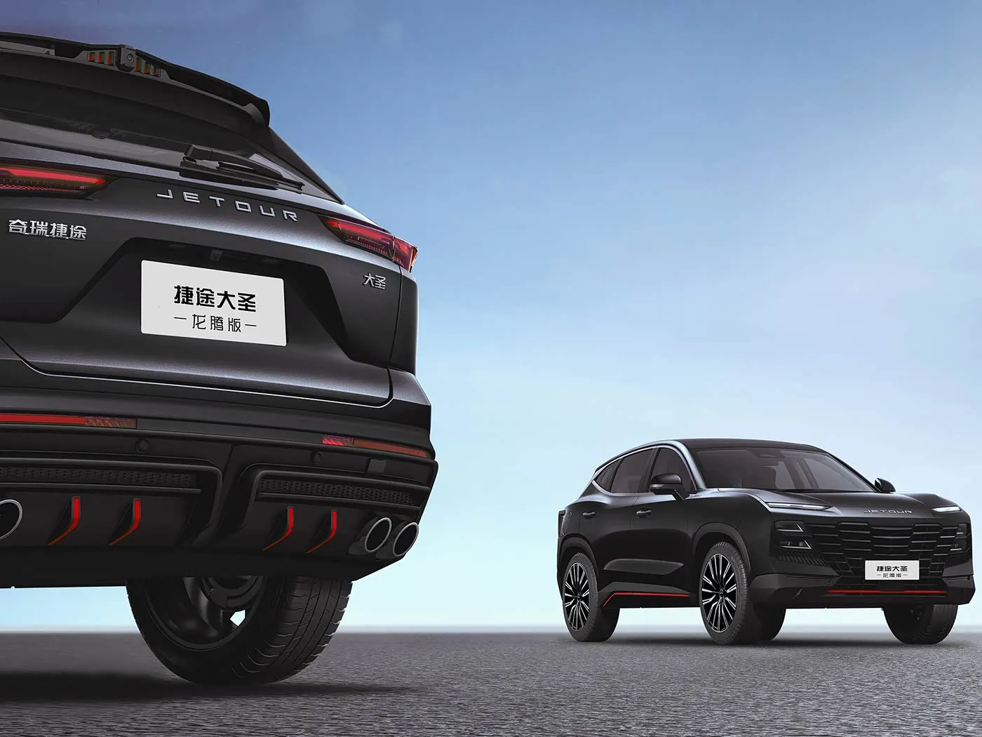 Jetour T2 SUV hybride versie Euro VI nieuwe collectie Light Turbo ACC automatische versnellingsbak lederen linker besturing