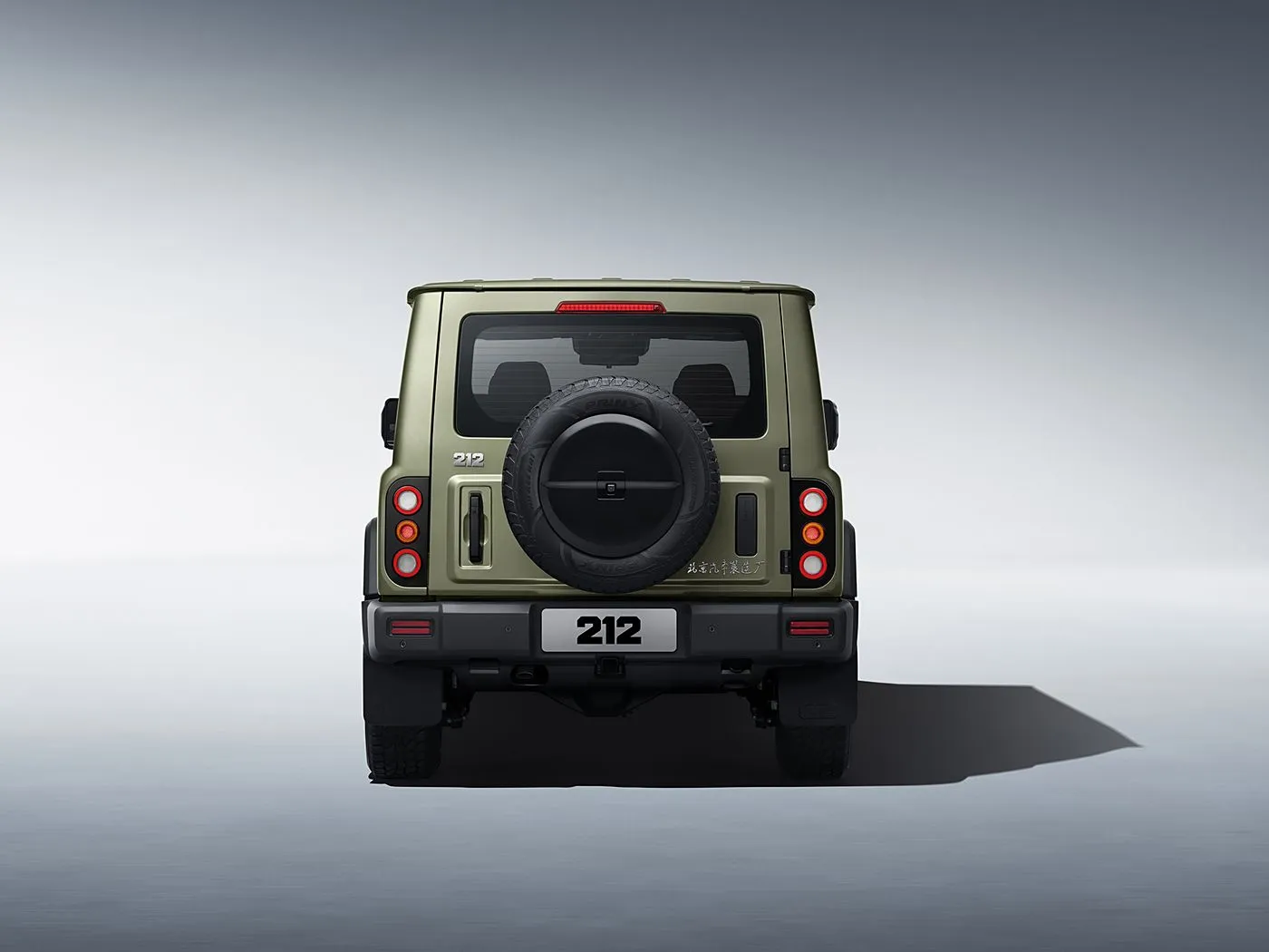 2025 BAIC 212 T01 Robuuste 4WD compacte SUV benzine/diesel 8AT en lederen interieur Verwarmd lederen stuurwiel Lange wielbasis