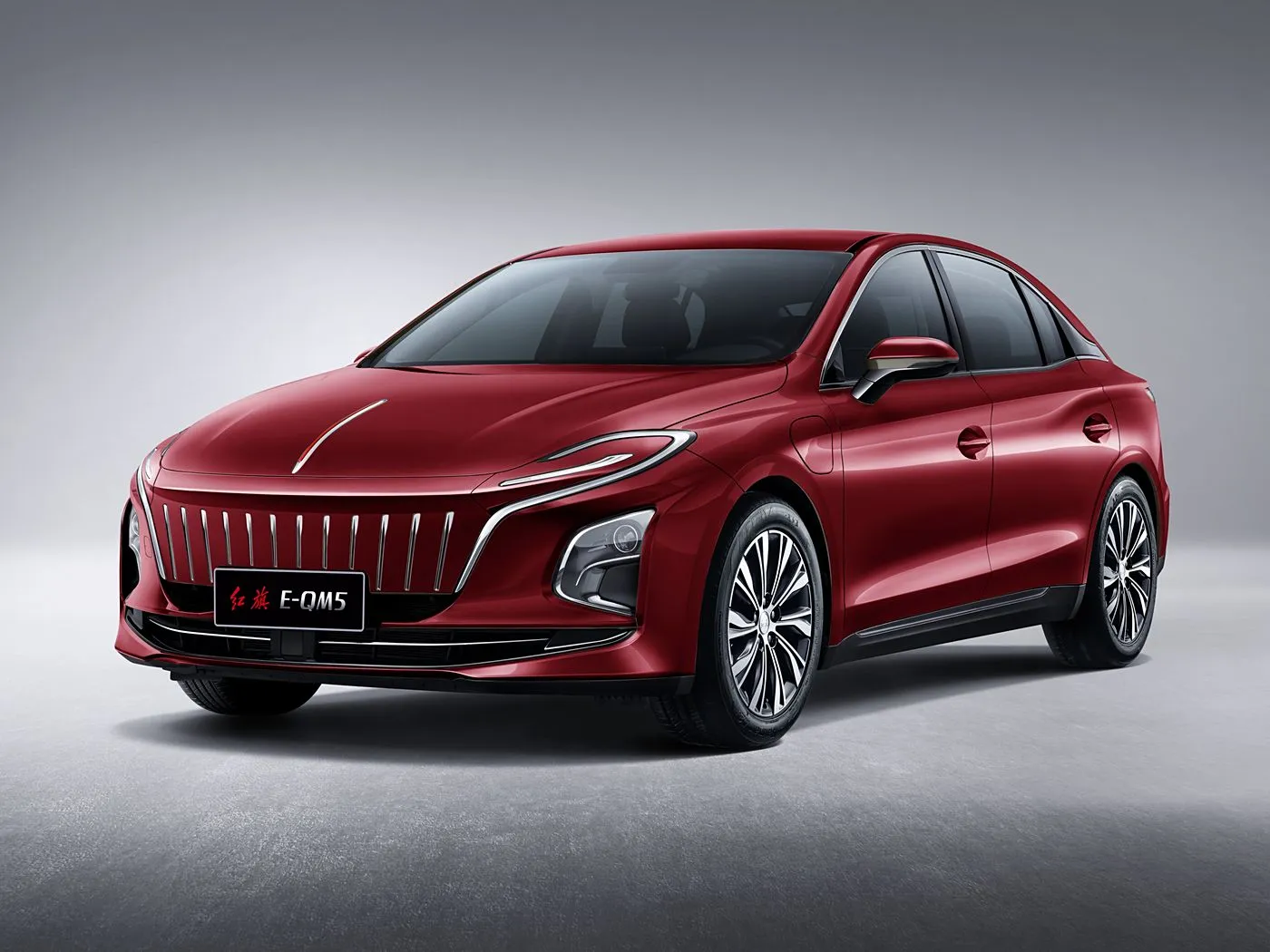 Hongqi E-QM5 Ruime EV Sedan Lange wielbasis Lange afstand Puur elektrisch nieuw energievoertuig