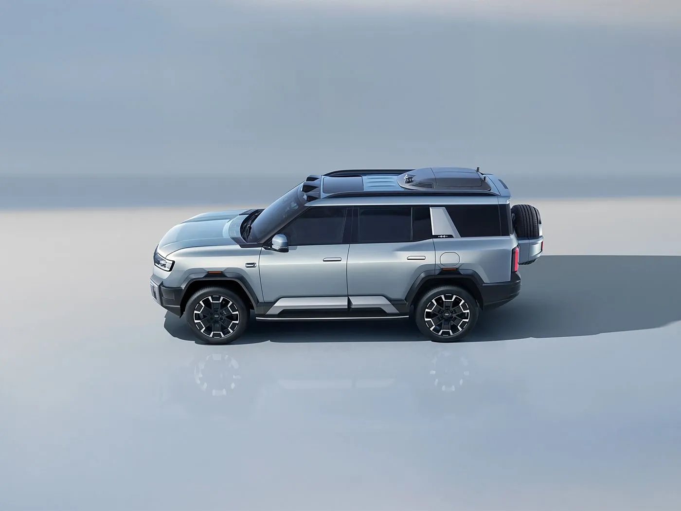 BYD Leopard 8 Luxe PHEV SUV 505 pk geavanceerde offroad-SUV 2.0T plug-in hybride elektrische SUV met cloud-chassistechnologie