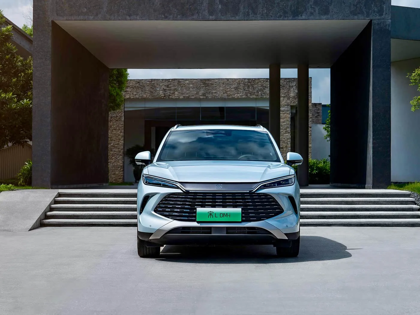 BYD Song L DM-i Compacte PHEV SUV Nieuw energievoertuig voor lange afstanden, hoge snelheid DiPilot 2.0 Verwarmde stoelen 360° panoramische camera