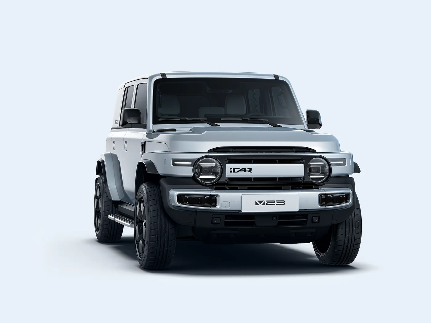 Chery ICar V23 EEG-gecertificeerde mini-SUV hybride elektrische hoge snelheid 4WD off-road lithiumbatterij links sturend nieuw energievoertuig