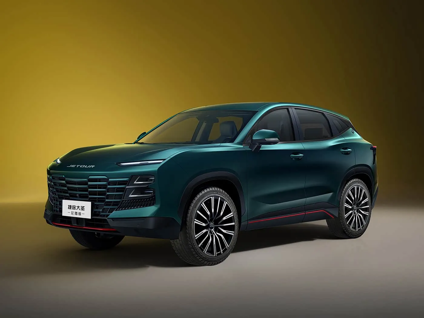 Jetour T2 SUV Hybrid Version  Euro VI New Arrival Light Turbo ACC Automatic Gearbox Leather Left Steering
