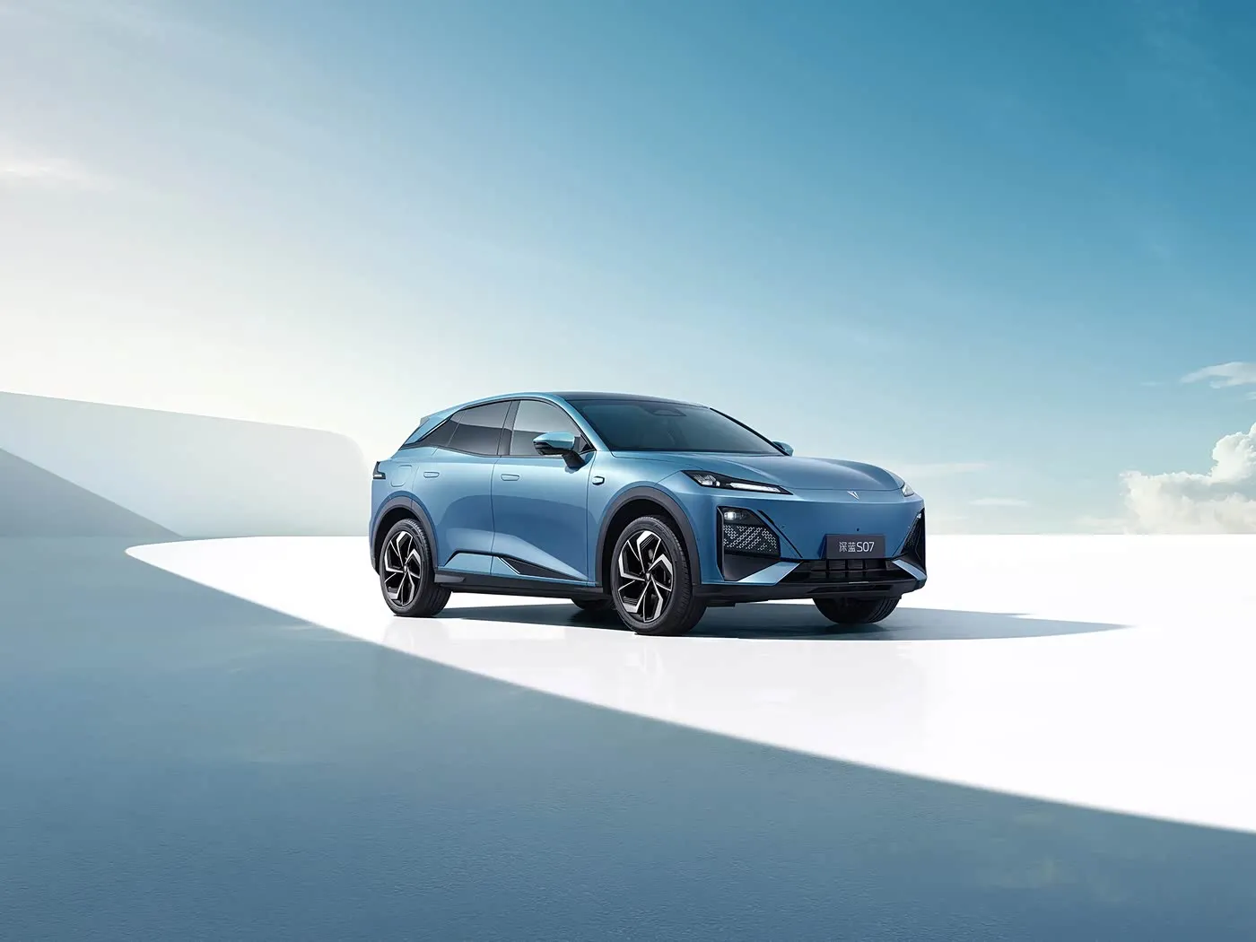 Deepal S07 nieuw energievoertuig Premium SUV Extended-Range/EV lange afstand wielbasis 5 zitplaatsen inch scherm