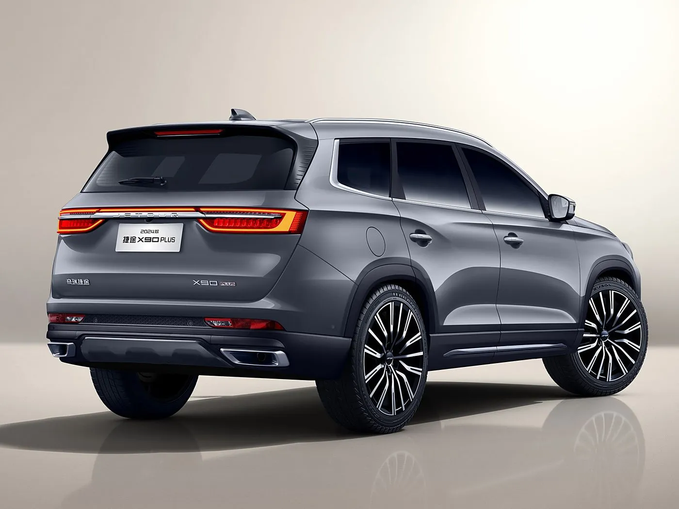 Gloednieuwe Chery Jetour X90 PLUS SUV automatische aandrijving Euro VI lichtmetalen imperiaal lederen stoelen