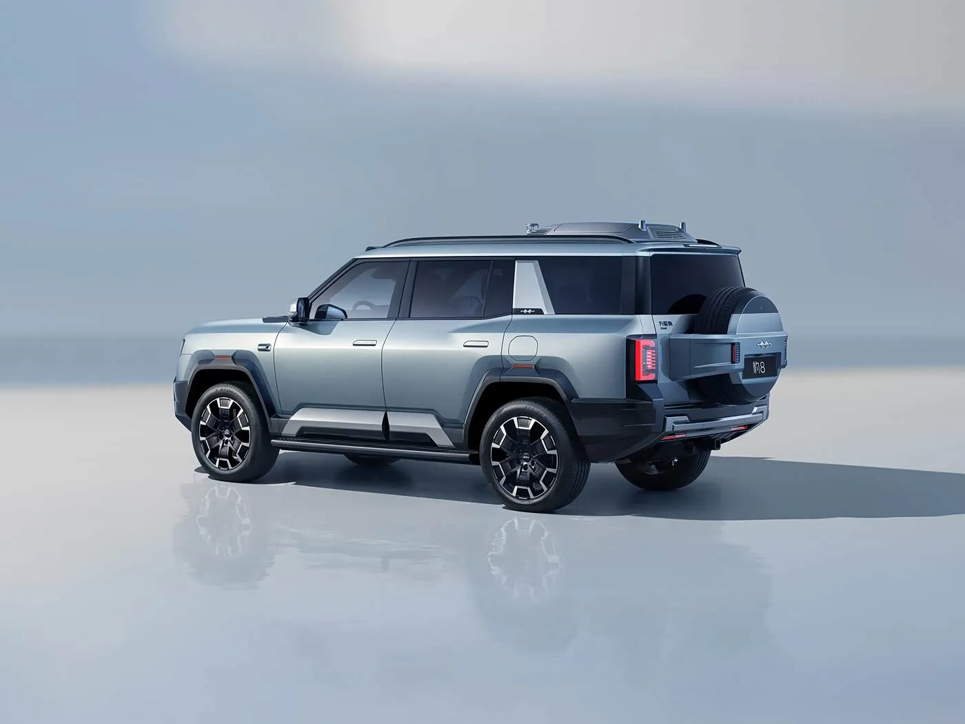 BYD Leopard 8 Luxe PHEV SUV 505 pk geavanceerde offroad-SUV 2.0T plug-in hybride elektrische SUV met cloud-chassistechnologie
